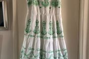 summer embroidery dress