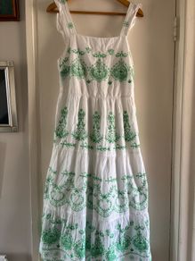 summer embroidery dress