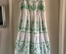 summer embroidery dress