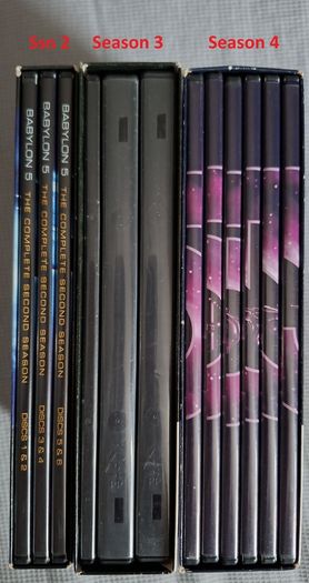 BABLYON 5 DVD box sets (Region 2)