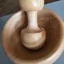 Pestle and mortar wooden Image 3