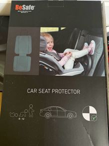 Two Besafe Car Seat Protector