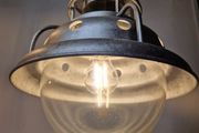 Vintage French industrial style lampshade