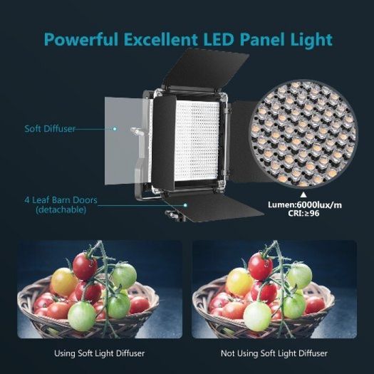 45333 Neewer Advanced 2.4G 660 LED Video and Photography Lighting Kit