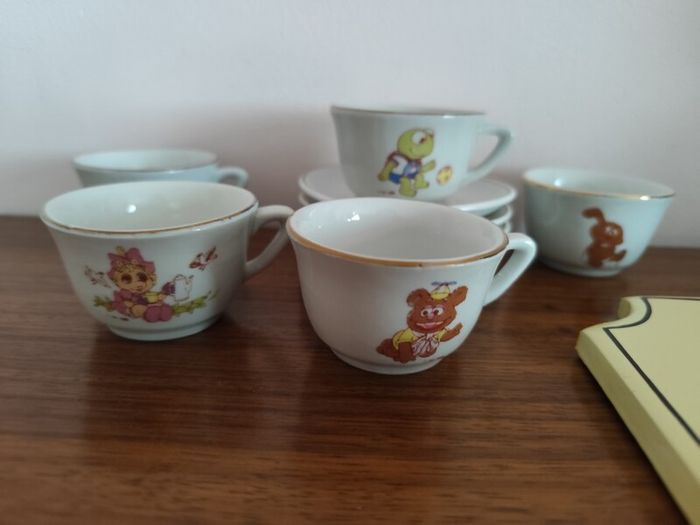 Muppet Babies Rare Vintage Tea Set