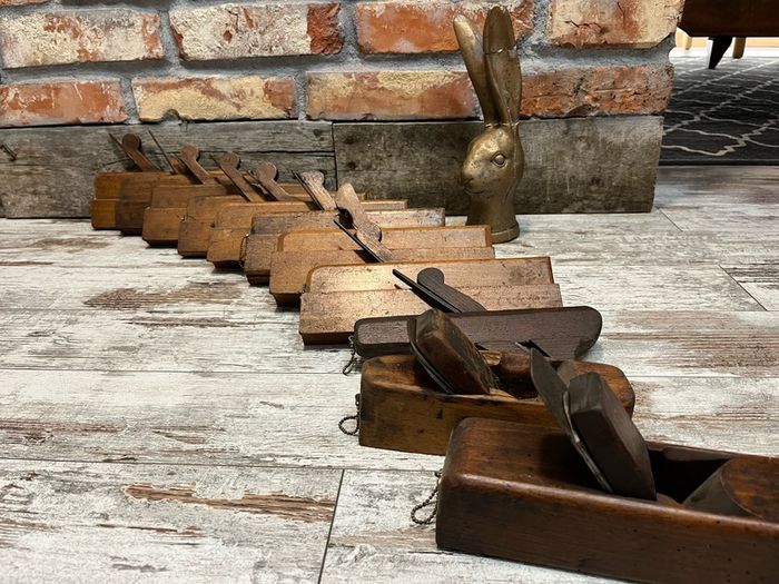 vintage wood plane