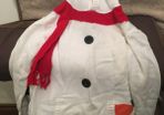 snowman christmas jumper /top... size medium