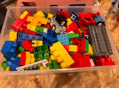 Lego and wooden toys