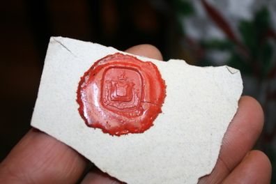 Antique Irish Wax Seal