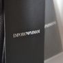 Giorgio Armani black leather handbag Image 2