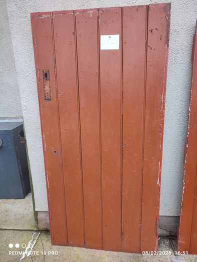 Antique pine doors