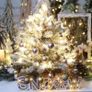MULTIPLE COLOURS/SIZES AVAILABLE 46-Pack Christmas Ball Ornaments with Strings, 30mm/1.18" Mini Size Baubles, Shatterproof Plastic Christmas Bulbs, Hanging Decorations for Xmas Tree, Holiday, Wedding, Party Image 4