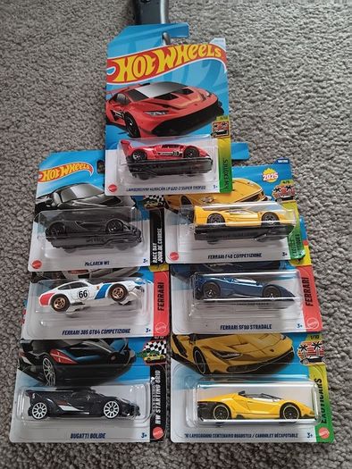 hot wheels ferrari super cars
