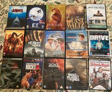 Cult Classic & Blockbuster Movie Bundle (15 Films - Jaws, Lion King, Drive Blu-ray)