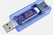 Last one NEW USB Digital Tester Detector Voltage Digital Tester Current Voltage Power Display Free viewing