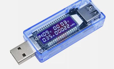 Last one NEW USB Digital Tester Detector Voltage Digital Tester Current Voltage Power Display Free viewing