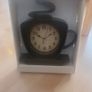 Clock/10" Famuna Coffee Mug Wall Clock .. Price Drop Image 3