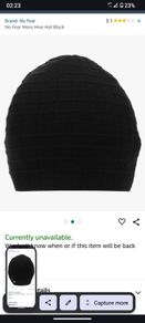 No Fear men beanie