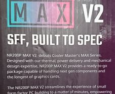Cooler Master NR200P V2 + V850 SFX Gold 850W + AIO liquid cooling 280mm radiator