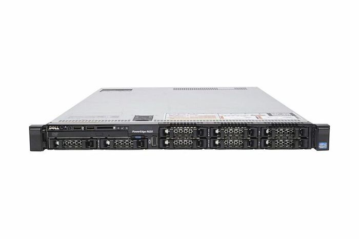 Dell PowerEdge R620 Server 8 X2.5 inch bay with 2 caddies, 16 GB DDR3, dual socket Xeon E5-2665 @ 2.4 GHz (32 logical cores)