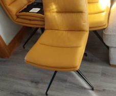 Free: set of six dining chairs, ready for collection.