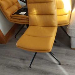 Free: set of six dining chairs, ready for collection.