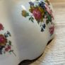 Vintage Staffordshire Floral Footed Fruit Bowl Image 8