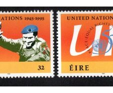 1995 Ireland 50th Anniversary of United Nations Commemorative Stamps Mint Never Hinged (MNH)