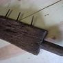 Old Irish usermade thatcher's maul and rake Image 2
