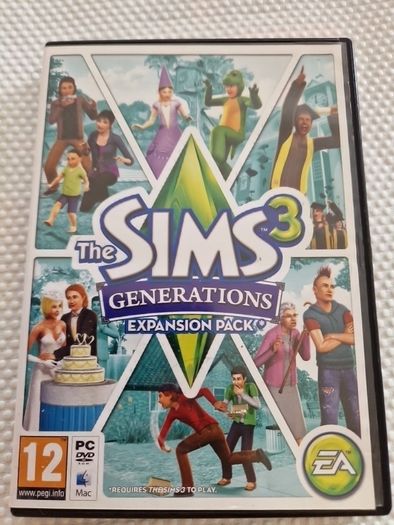The Sims 3 Generations Expansion pack Pc Dvd Rom Mac Games Original