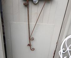 antique swing sign bracket