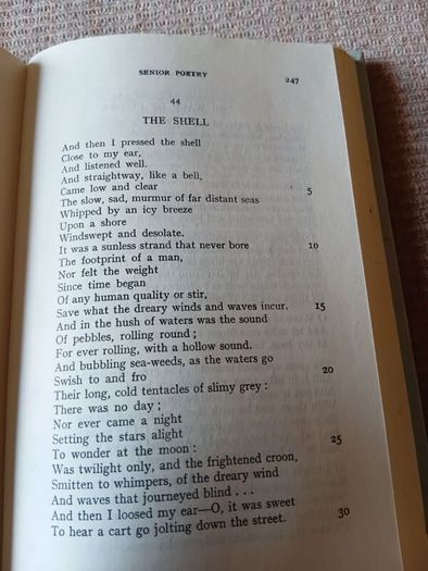 1946 Senior Poetry An Anthology of Matriculation. Patrick Kennedy. Vintage.