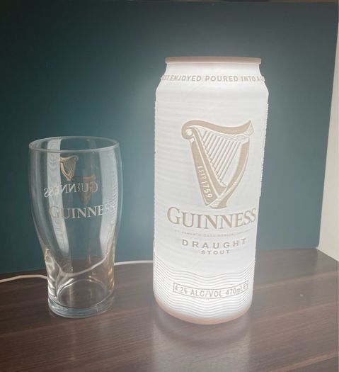 Guinness Can Desk Lamp
