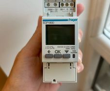 Electronic kWh meter