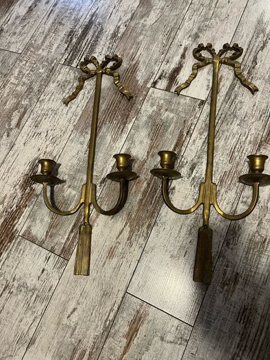 vintage candle holders