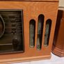 Replica vintage music system, 3 CD changer, Radio, Tape and Phono (Record Player) in lovely wooden Box Model Cl-1018, in very good condition Image 3