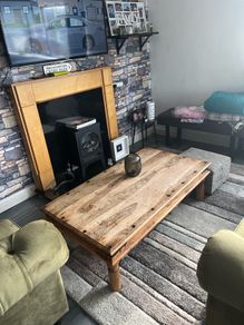 wallnut coffee table