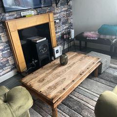 wallnut coffee table