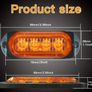 4pcs Truck Car LED Light Bar 12-24V Image 4