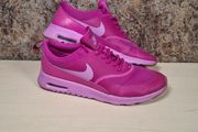 Womens Nike Air Max Thea Fuchsia Flash Pink Trainers Runners Size Uk 6 Eu 40 (AT2)