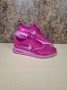 Womens Nike Air Max Thea Fuchsia Flash Pink Trainers Runners Size Uk 6 Eu 40 (AT2)