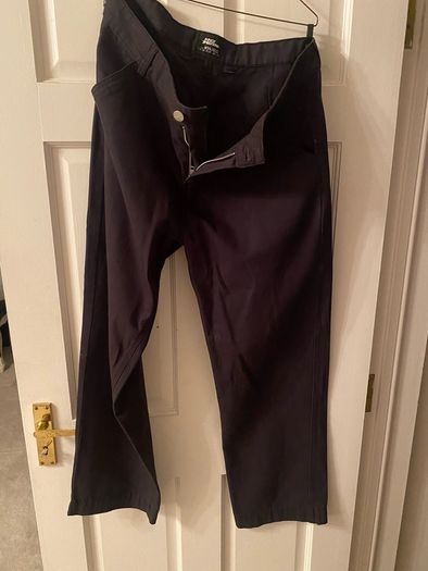 Mens Trousers Black No Fear 34/32
