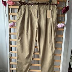 trousers Bnwt river island tan chino size 12