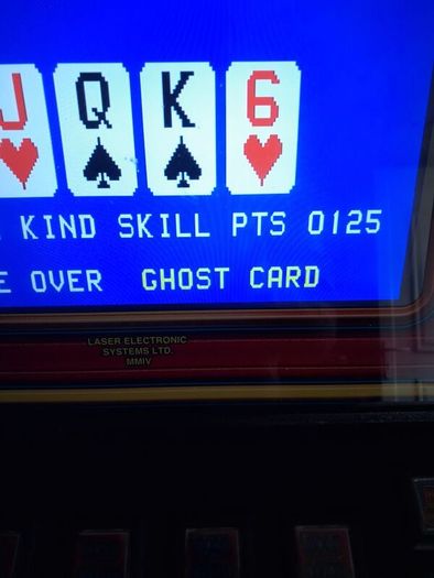 Poker machine
