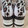 Womens Marco Moreo Platform Trainers Runners Shoes White Leopard Fur Size Uk 2 Eu 35 Womens Girls Brand New Image 6