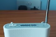 Sony Icf-50V W Radio, AM/FM Bands, as new.