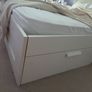 ikea double bed frame with cabinets Image 3