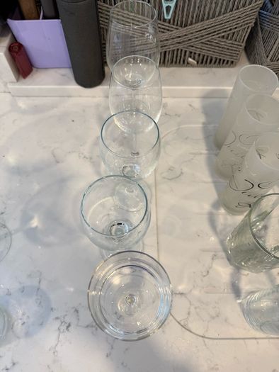 Mixed glasswear