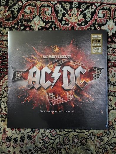 ACDC the many faces of acdc comp LP red vinyl