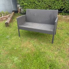 Rattan garden chair